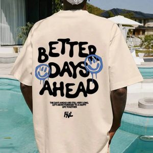 Better Days Ahead Y2K Graphic Tee - Emo, Grunge & Coquette Aesthetic