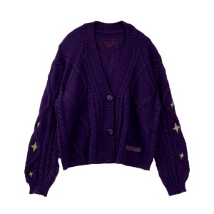 Coquette Aesthetic Y2K Oversized Sweater - Cute Grunge Style Top