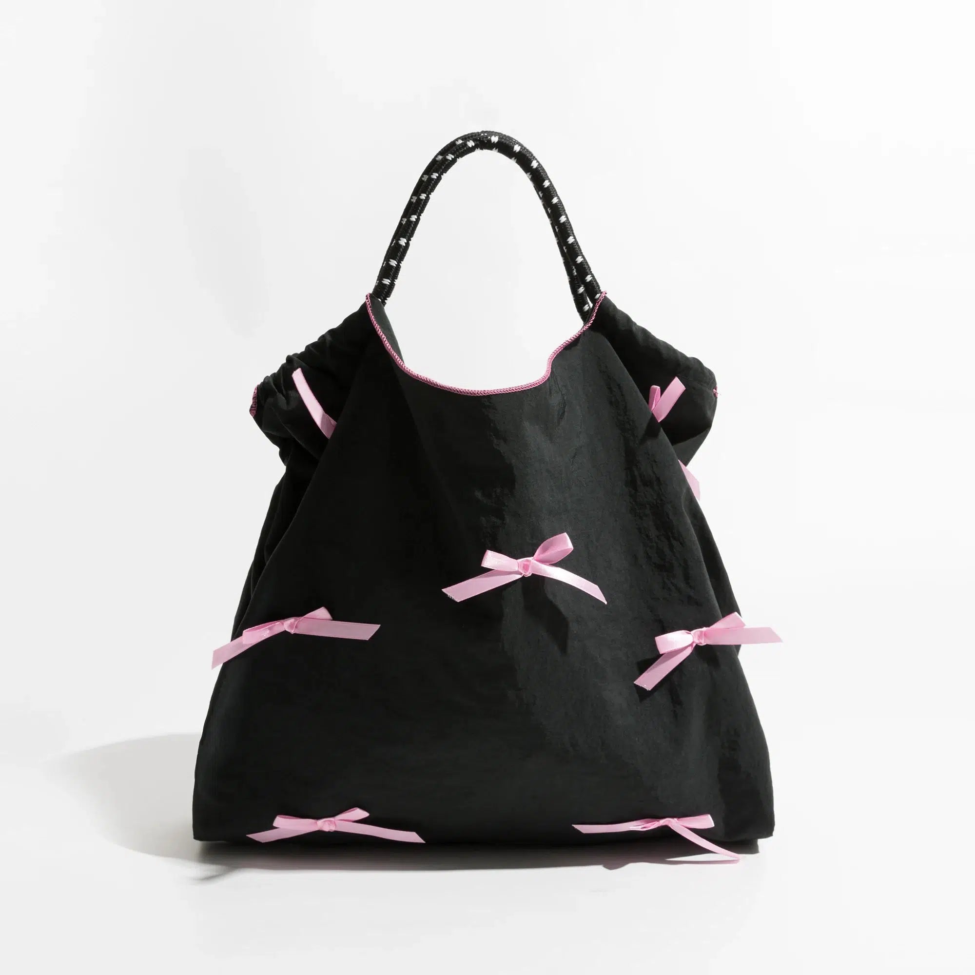 Coquette Bow Shoulder Bag - Y2K Fashion Meets Cute Aesthetic Style