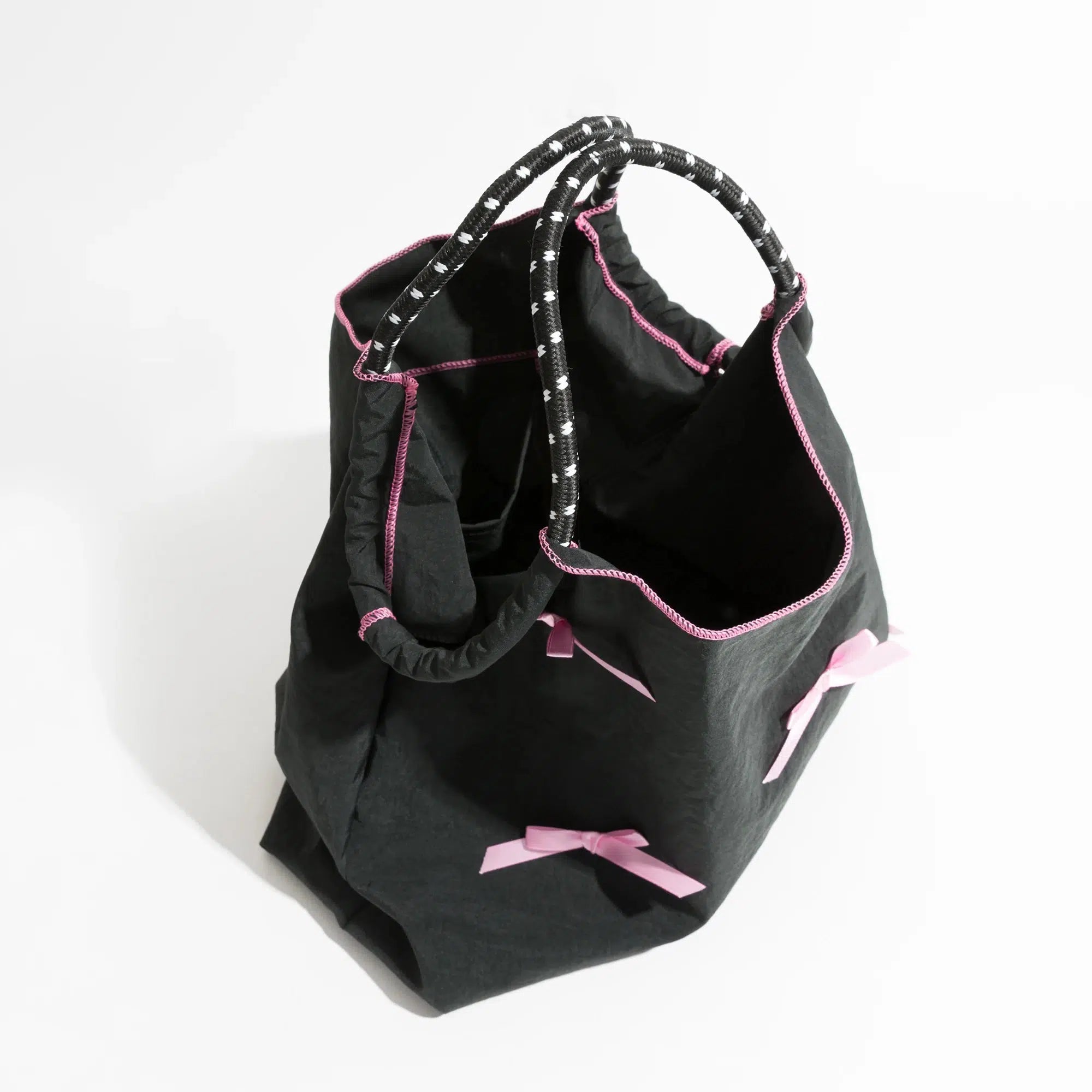 Coquette Bow Shoulder Bag - Y2K Fashion Meets Cute Aesthetic Style