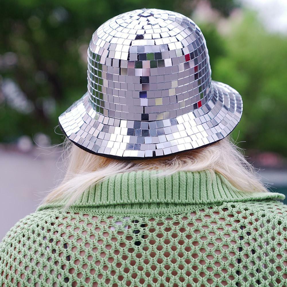 Disco Ball Cowgirl Hat - Y2K Fashion Meets Coquette Aesthetic Style