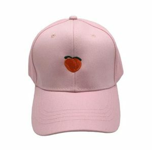 Just Peachy Cap: Y2K Fashion, Coquette Aesthetic, Cute Accessories