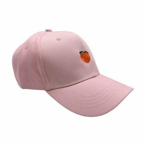 Just Peachy Cap: Y2K Fashion, Coquette Aesthetic, Cute Accessories