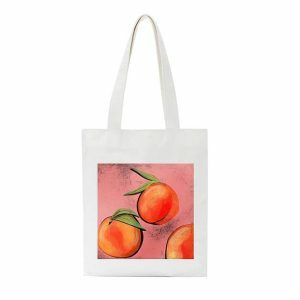 Just Peachy Y2K Fashion Shoulder Bag - Coquette Aesthetic & Grunge Style