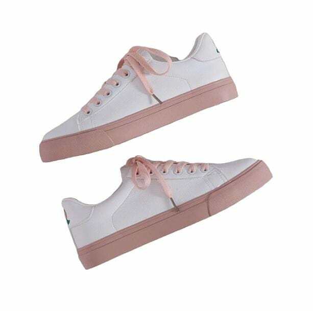 Just Peachy Y2K Sneakers: Cute Coquette Style for Aesthetic Outfits