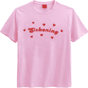 Sickening Y2K Fashion Tee - Emo, Grunge, and Coquette Aesthetic Styles