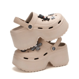 Y2K Fashion Aesthetic Platform Crocs - Cute Coquette & Grunge Style