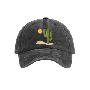 Y2K Fashion Cactus Baseball Cap - Cute Aesthetic Hat for Coquette Style