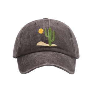 Y2K Fashion Cactus Baseball Cap - Cute Aesthetic Hat for Coquette Style