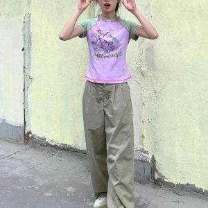 Y2K Fashion Chemistry Tee - Cute Aesthetic Shirt for Coquette & Grunge Styles