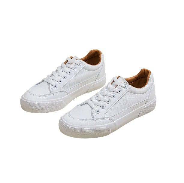 Y2K Fashion Classic White Sneakers for Coquette and Grunge Aesthetics