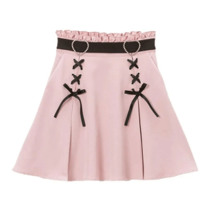 Y2K Fashion Coquette Aesthetic Skirt - Cute Emo Grunge Style Outfit