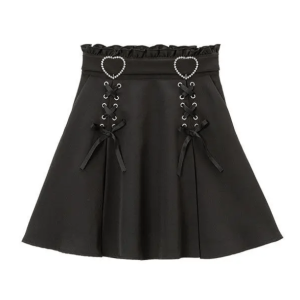 Y2K Fashion Coquette Aesthetic Skirt - Cute Emo Grunge Style Outfit