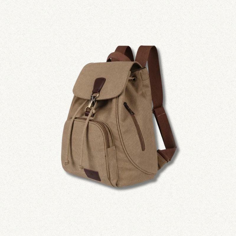 Y2K Fashion Dark Academia Canvas Backpack - Coquette & Grunge Aesthetic