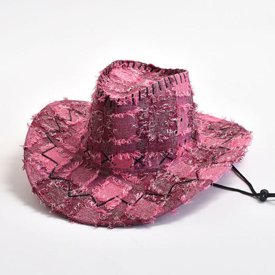 Y2K Fashion Disco Cowgirl Hat - Grunge Aesthetic & Coquette Style Accessory