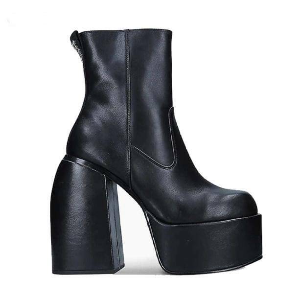 Y2K Fashion E-Girl Ankle Boots for Grunge & Coquette Aesthetic Styles