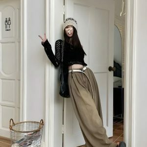 Y2K Fashion Extreme Wide Leg Pants - Grunge Aesthetic & Coquette Style