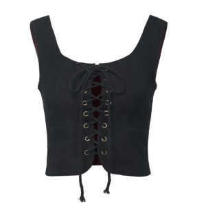 Y2K Fashion Goblincore Vest: Grunge Aesthetic & Coquette Style Essential