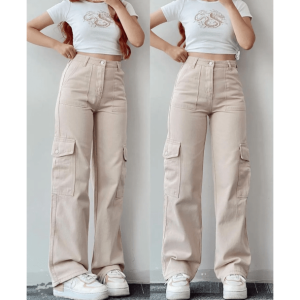 Y2K Fashion High Waist Cargo Pants - Grunge Aesthetic & Coquette Style