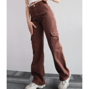 Y2K Fashion High Waist Cargo Pants - Grunge Aesthetic & Coquette Style