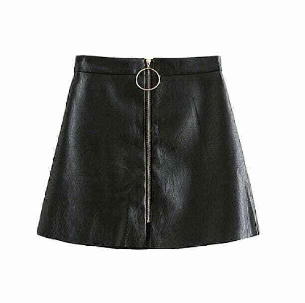 Y2K Fashion High Waist Mini Skirt - Grunge Aesthetic & Coquette Style