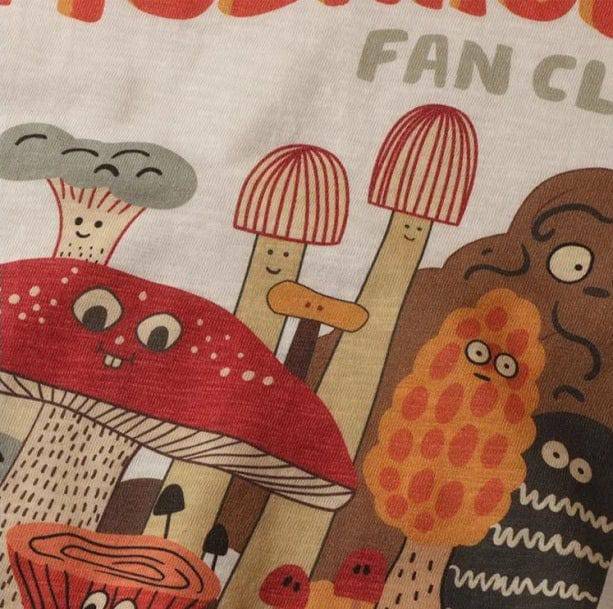 Y2K Fashion Indie Mushroom T-Shirt - Grunge Aesthetic Cute Tee