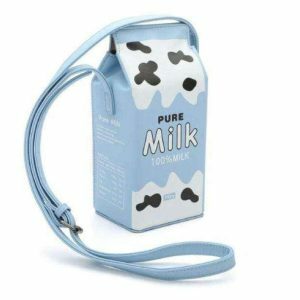 Y2K Fashion Milk Shoulder Bag - Coquette Aesthetic & Grunge Style