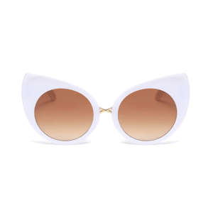 Y2K Fashion Oversized Kitty Sunglasses - Cute Coquette & Grunge Style