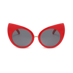 Y2K Fashion Oversized Kitty Sunglasses - Cute Coquette & Grunge Style