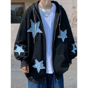 Y2K Fashion Oversized Shark Blanket Hoodie - Dark Coquette & Grunge Style