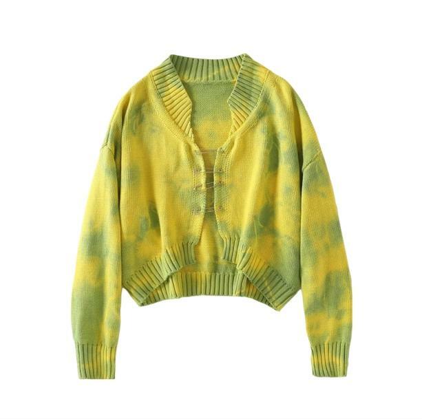 Y2K Fashion Oversized Sweater - Grunge Aesthetic & Coquette Style