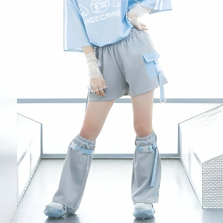 Y2K Fashion Oversized Sweater & Shark Blanket for Coquette Aesthetic