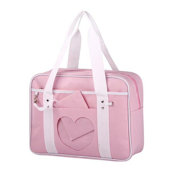 Y2K Fashion Pastel Book Bag - Cute Coquette Aesthetic Backpack