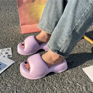 Y2K Fashion Pastel Platform Sandals for Coquette and Grunge Aesthetics