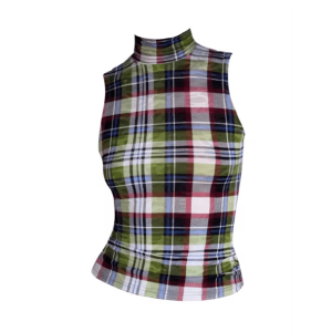 Y2K Fashion Plaid Aesthetic Tank Top - Grunge & Coquette Style