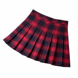 Y2K Fashion Plaid Skirt - Coquette Aesthetic & Grunge Style Essential