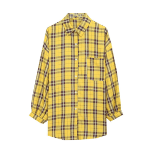 Y2K Fashion Preppy Plaid Shirt - Coquette Aesthetic & Grunge Style