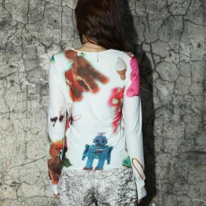 Y2K Fashion Shark Blanket Hoodie - Coquette Aesthetic Oversized Sweater