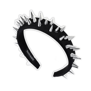 Y2K Fashion Spiky Headband - Emo, Grunge, and Coquette Aesthetic Accessory