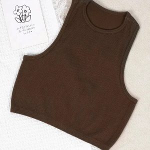 Y2K Fashion Sport Crop Top - Grunge Aesthetic & Coquette Style