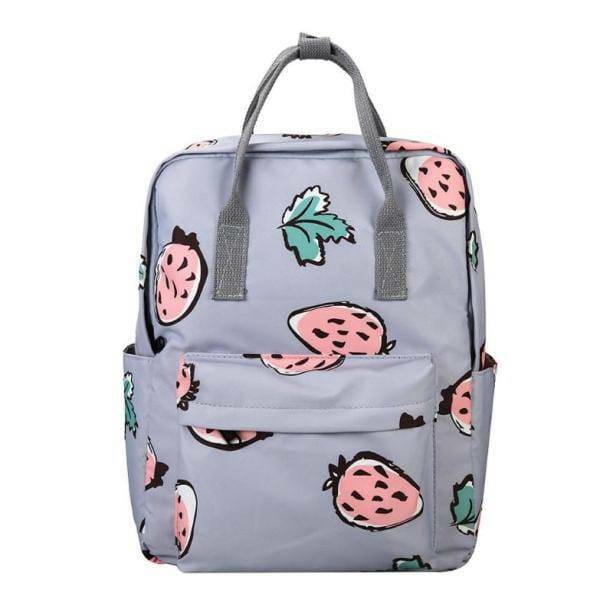 Y2K Fashion Strawberry Backpack - Cute Coquette Aesthetic Bag