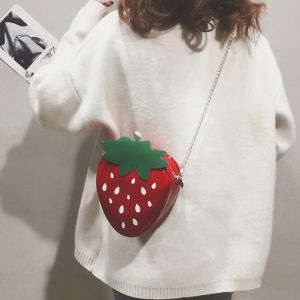 Y2K Fashion Strawberry Handbag - Cute Coquette Aesthetic Accessory