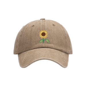 Y2K Fashion Sunflower Baseball Cap - Cute Coquette & Grunge Aesthetic