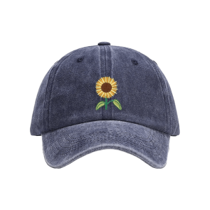 Y2K Fashion Sunflower Baseball Cap - Cute Coquette & Grunge Aesthetic