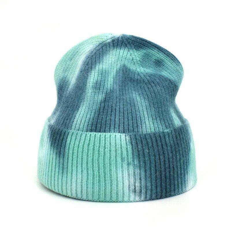 Y2K Fashion Tie Dye Beanie - Cute Indie Aesthetic Accessory