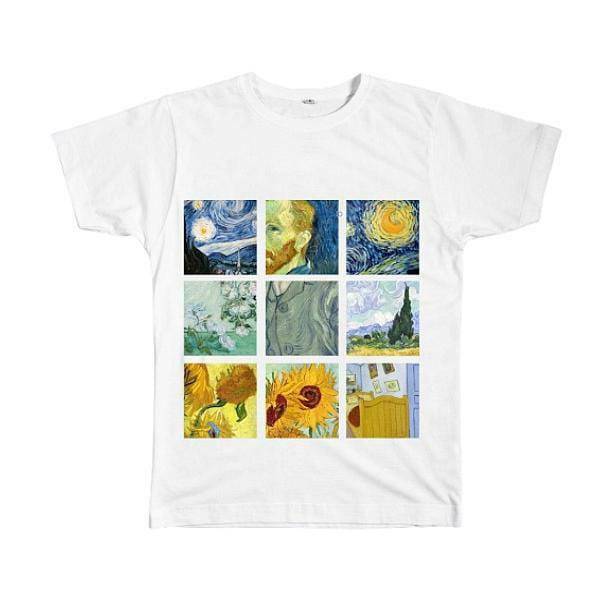 Y2K Fashion Van Gogh T-Shirt: Emo, Grunge, and Coquette Aesthetic