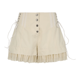 Y2K Fashion Vintage Coquette Shorts - Grunge Aesthetic & Cute Style