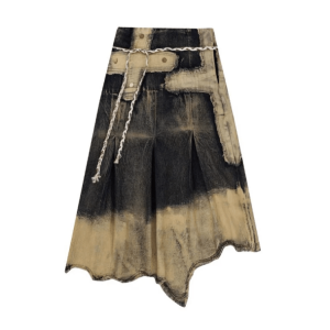 Y2K Fashion Vintage Fairycore Skirt - Grunge Aesthetic Coquette Style