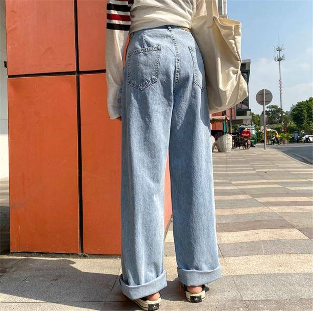 Y2K Fashion Wide Leg Jeans: Grunge Aesthetic & Coquette Style Essential