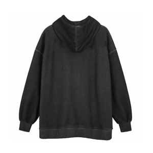 Y2K Grunge Guardian Hoodie | Dark Coquette Aesthetic Oversized Sweater